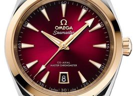 Omega Seamaster Aqua Terra 220.20.38.20.10.002 (2026) - Rood wijzerplaat 38mm Staal