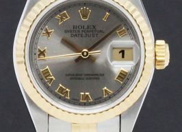 Rolex Lady-Datejust 69173 (1998) - Grijs wijzerplaat 26mm Goud/Staal