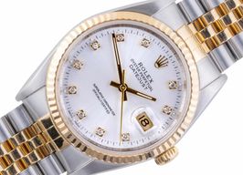 Rolex Datejust 36 16233 (1991) - White dial 36 mm Gold/Steel case