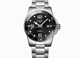 Longines HydroConquest L3.781.4.56.6 (2025) - Black dial 41 mm Steel case