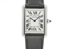 Cartier Tank WSTA0041 (2024) - Wit wijzerplaat 34mm Staal
