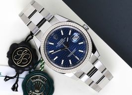 Rolex Datejust 41 126334 (2024) - Blauw wijzerplaat 41mm Staal