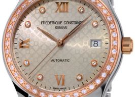 Frederique Constant Ladies Automatic Double Heart Beat FC-303LGD3BD2B (2024) - Black dial 24 mm Steel case