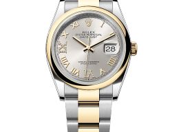 Rolex Datejust 36 126203 (2025) - Zilver wijzerplaat 36mm Staal