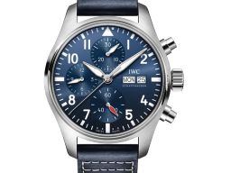 IWC Pilot Chronograph IW388101 (2025) - Blue dial 41 mm Steel case