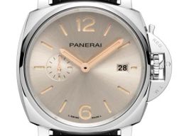 Panerai Luminor Due PAM01249 (2026) - Zilver wijzerplaat 42mm Staal