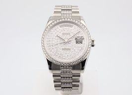 Rolex Day-Date 36 118246 (2022) - Transparant wijzerplaat 36mm Platina