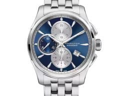 Hamilton Jazzmaster Auto Chrono H32596141 (2026) - Blauw wijzerplaat 42mm Staal