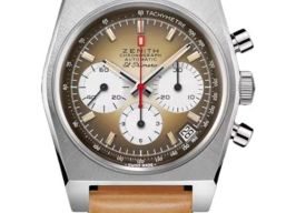 Zenith El Primero Chronomaster 03.A384.400/385.C855 (2026) - Brown dial 37 mm Steel case