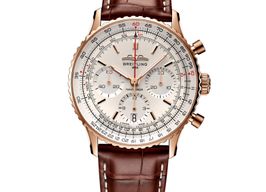 Breitling Navitimer RB0139211G1P1 (2024) - Zilver wijzerplaat 41mm Roodgoud