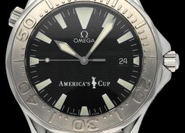 Omega Seamaster Diver 300 M 2533.50.00 (2001) - Black dial 42 mm White Gold case