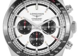 Longines Conquest L3.835.4.72.6 (2025) - Zilver wijzerplaat 42mm Staal