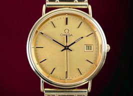 Omega Vintage 196.750 (1995) - Gold dial 33 mm Yellow Gold case