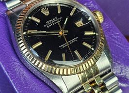 Rolex Datejust 1601/3 (1973) - Black dial 36 mm Steel case