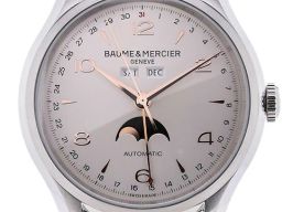 Baume & Mercier Clifton M0A10055 (2024) - Silver dial 43 mm Steel case