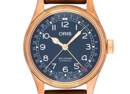 Oris Big Crown Pointer Date 01 754 7741 3165-07 5 20 58BR (2023) - Blue dial 40 mm Bronze case