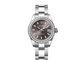 Rolex Lady-Datejust 279384RBR (2025) - Grey dial 28 mm Steel case