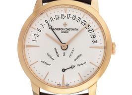 Vacheron Constantin Patrimony 4000U/000R-B110 (2021) - Zilver wijzerplaat 43mm Roségoud