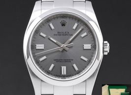 Rolex Oyster Perpetual 36 116000 (2019) - Grey dial 36 mm Steel case