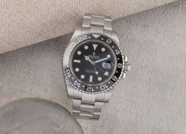 Rolex GMT-Master II 116710LN (Onbekend (willekeurig serienummer)) - Zwart wijzerplaat 40mm Staal