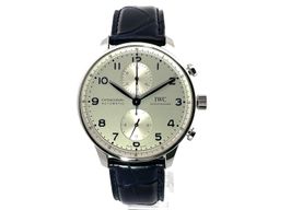 IWC Portuguese Chronograph IW371605 (2024) - Silver dial 41 mm Steel case