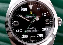 Rolex Air-King 116900 (2020) - Black dial 40 mm Steel case