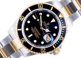 Rolex Submariner Date 16613 (2008) - 40 mm Gold/Steel case