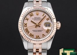 Rolex Lady-Datejust 179171 (2014) - Pink dial 26 mm Gold/Steel case