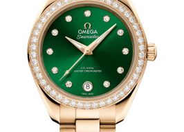 Omega Seamaster Aqua Terra 220.55.30.20.60.001 (2026) - Groen wijzerplaat 30mm Geelgoud