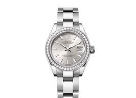 Rolex Lady-Datejust 279384RBR-0008 (2024) - Silver dial 28 mm Steel case