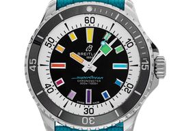 Breitling Superocean 42 A17375211B2S2 (2025) - Zwart wijzerplaat 43mm Staal