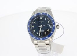Longines Spirit L3.812.4.59.6 (2024) - Black dial 42 mm Steel case