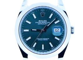Rolex Datejust 41 126300 (2024) - Green dial 41 mm Steel case