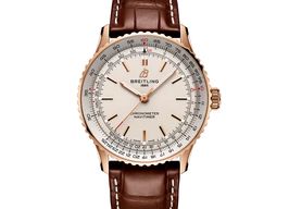 Breitling Navitimer R17329F41G1P1 (2025) - Silver dial 41 mm Red Gold case