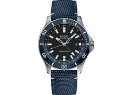 Mido Ocean Star GMT M026.629.17.051.00 (2024) - Blauw wijzerplaat Onbekend Staal