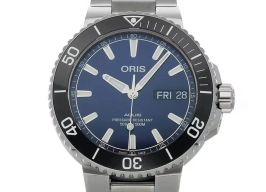 Oris Aquis 01 752 7733 4135-07 8 24 05PEB (2023) - Blue dial 46 mm Steel case