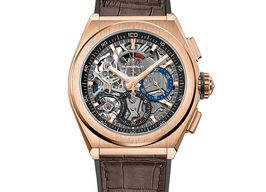 Zenith Defy El Primero 18.9000.9004/71.R585 (2026) - Transparent dial 44 mm Rose Gold case