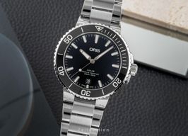 Oris Aquis Date 01 733 7732 4134-07 4 21 64FC (Onbekend (willekeurig serienummer)) - Zwart wijzerplaat 40mm Staal
