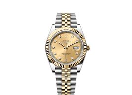 Rolex Datejust 41 126333 (2025) - Champagne dial 41 mm Gold/Steel case