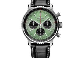 Breitling Navitimer 1 B01 Chronograph AB0138241L1P1 (2026) - Green dial 43 mm Steel case