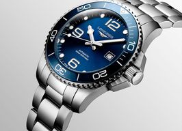 Longines HydroConquest L3.782.4.96.6 (2024) - Blauw wijzerplaat 43mm Staal