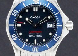 Omega Seamaster Diver 300 M 2224.80.00 (2010) - Blauw wijzerplaat 28mm Staal