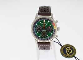 Breitling Top Time AB01762A1L1X1 (2024) - Groen wijzerplaat 41mm Staal