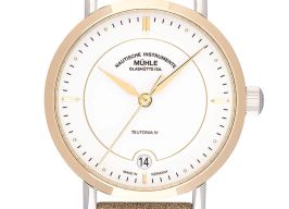 Mühle Glashütte Panova M1-44-51-LB-V-VII (2024) - White dial 33 mm Steel case