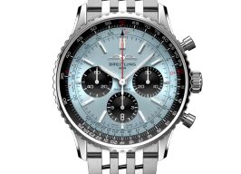 Breitling Navitimer 1 B01 Chronograph AB0138241C1A1 (2022) - Blauw wijzerplaat 43mm Staal