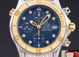 Omega Seamaster Diver 300 M 2297.80.00 (1995) - Blauw wijzerplaat 42mm Titanium