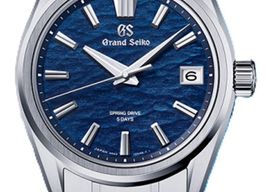 Grand Seiko Evolution 9 Collection SLGA019 (2025) - Blauw wijzerplaat 41mm Staal