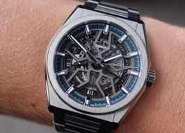 Zenith Defy 95.9000.670/78.M9000 (Unknown (random serial)) - Transparent dial 41 mm Titanium case