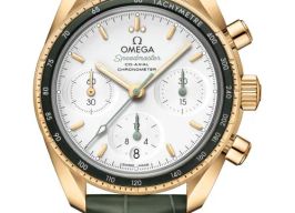 Omega Speedmaster 324.63.38.50.02.004 (2026) - Zilver wijzerplaat 38mm Geelgoud