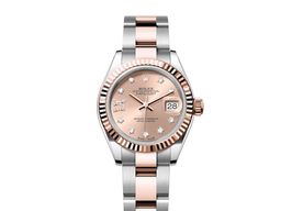 Rolex Lady-Datejust 279171 (2024) - Gold dial 28 mm Steel case